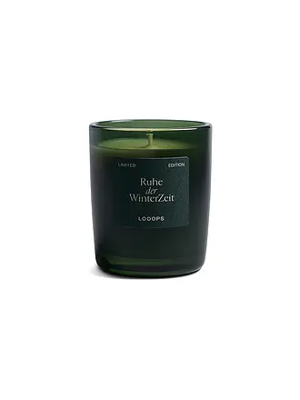 LOOOPS | Vela perfumada 75g Sonido de la Bóveda Celeste | dunkelgrün